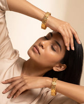 Lucky Gold Coin Bangles