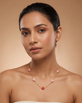 Rosina Shell Bead Gold Chain