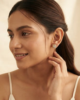 Sparkling Crystal Stud Earrings