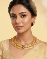 Paisley Coin Necklace Set