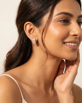 Sparkling Pearl Earrings