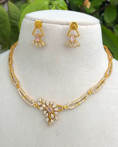 Elina Blush Spark Jewellery Set